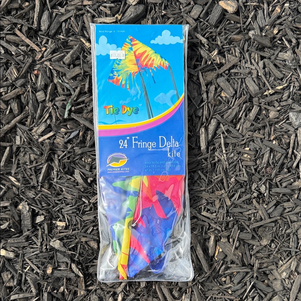 New! Colorful Tie Dye Kite 🪁 24”